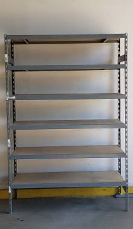 front view of a shelf