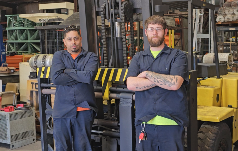 Coastal Material Handling's Certified technicians deliver fast on-site forklift repair and service across Greater Richmond..