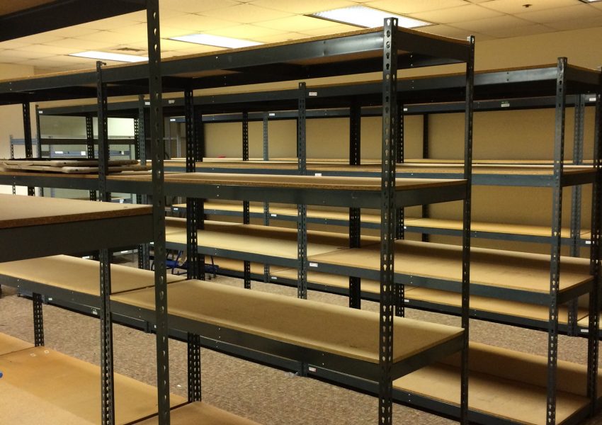 used shelving