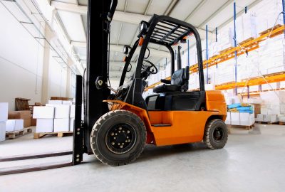 Forklift Sales, Orange Forklift